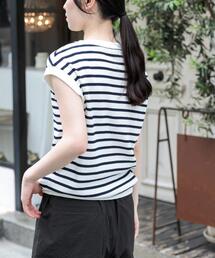 FORK&SPOON | FORK&SPOON　変形ワッフルノースリーブプルオーバー(Tシャツ/カットソー)