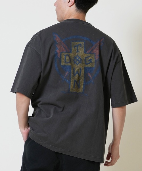 DOGTOWN(ドッグタウン)の「DOGTOWN/ドッグタウン バックプリントTシャツ 253DT1ST005(Tシャツ/カットソー・メンズ・アイボリー/ブラック・M/L/XL)」の2枚目の写真