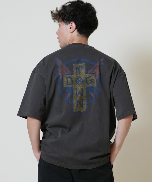 DOGTOWN(ドッグタウン)の「DOGTOWN/ドッグタウン バックプリントTシャツ 253DT1ST005(Tシャツ/カットソー・メンズ・アイボリー/ブラック・M/L/XL)」の11枚目の写真