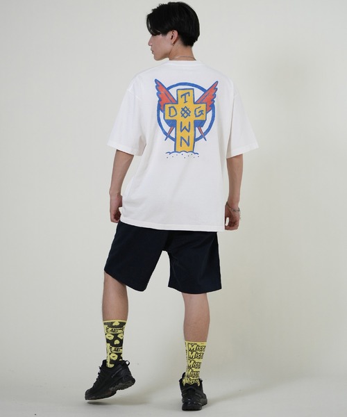 DOGTOWN(ドッグタウン)の「DOGTOWN/ドッグタウン バックプリントTシャツ 253DT1ST005(Tシャツ/カットソー・メンズ・アイボリー/ブラック・M/L/XL)」の7枚目の写真