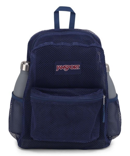 JANSPORT(ジャンスポーツ)の「JANSPORT ECO MESH PACK(ジャンスポーツ エコメッシュパック)(バックパック/リュック・メンズ・ネイビー/レッド系・FREE)」の5枚目の写真