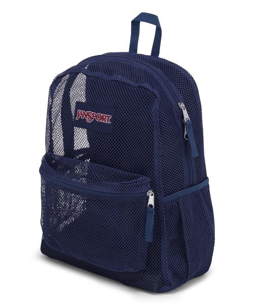 JANSPORT(ジャンスポーツ)の「JANSPORT ECO MESH PACK(ジャンスポーツ エコメッシュパック)(バックパック/リュック・メンズ・ネイビー/レッド系・FREE)」の8枚目の写真