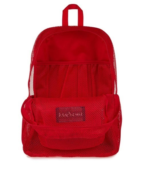 JANSPORT(ジャンスポーツ)の「JANSPORT ECO MESH PACK(ジャンスポーツ エコメッシュパック)(バックパック/リュック・メンズ・ネイビー/レッド系・FREE)」の13枚目の写真
