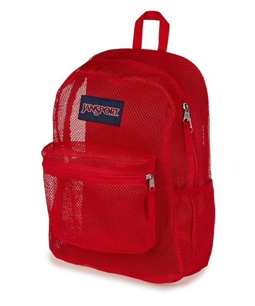 JANSPORT(ジャンスポーツ)の「JANSPORT ECO MESH PACK(ジャンスポーツ エコメッシュパック)(バックパック/リュック・メンズ・ネイビー/レッド系・FREE)」の14枚目の写真