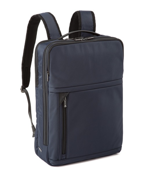 World Traveler(ワールドトラベラー)の「サビオ B4サイズ収納可能 15.6inchPC収納 2気室 65342(ビジネスバッグ・メンズ・ネイビー/ブラック・FREE)」の13枚目の写真
