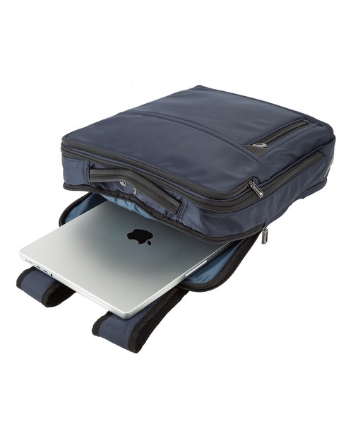 World Traveler(ワールドトラベラー)の「サビオ B4サイズ収納可能 15.6inchPC収納 2気室 65342(ビジネスバッグ・メンズ・ネイビー/ブラック・FREE)」の9枚目の写真
