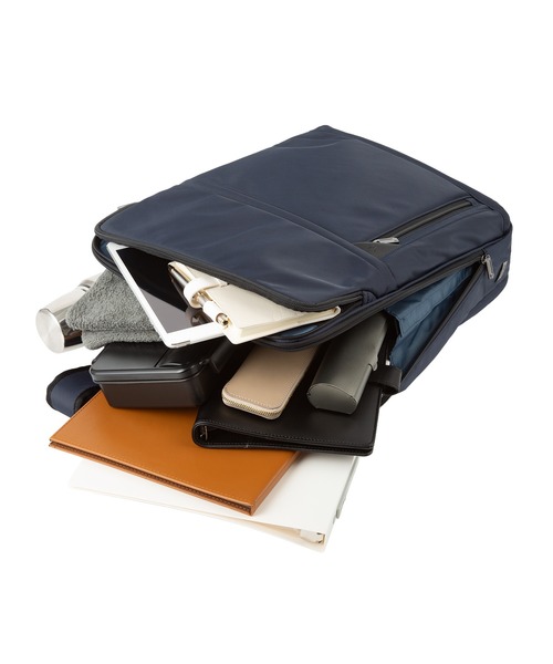 ２個口のB サビオ B4サイズ収納可能 15.6inchPC収納 2気室 65342