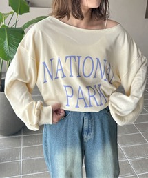 PILIT（ピリット）の「オフショルロゴスウェット（スウェット）」