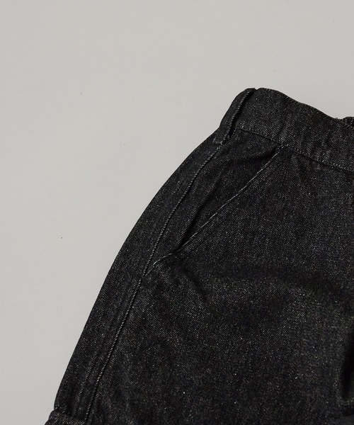 BLANK　（ブランク）の「デニムケミカルワイドカーゴパンツ（デニムパンツ・レディース・ブラック・M/S）」の12枚目の写真