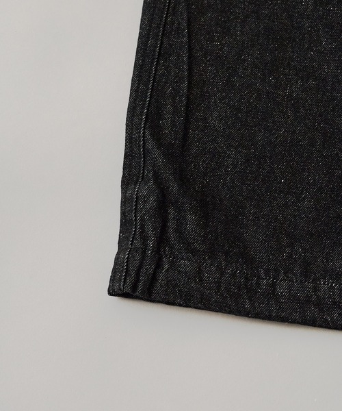 BLANK　（ブランク）の「デニムケミカルワイドカーゴパンツ（デニムパンツ・レディース・ブラック・M/S）」の14枚目の写真