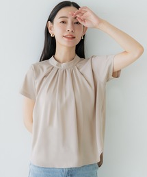 【WEB限定セール】フロントタックブラウス