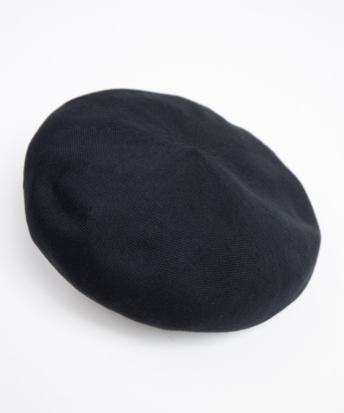 RACAL(ラカル)の「Organic Cotton Thermo Knit Beret / オーガニックコットンサーモニットベレー(ハンチング/ベレー帽・メンズ・ブラック/グレー/ネイビー・LARGE/MEDIUM)」の6枚目の写真