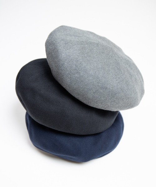 RACAL(ラカル)の「Organic Cotton Thermo Knit Beret / オーガニックコットンサーモニットベレー(ハンチング/ベレー帽・メンズ・ブラック/グレー/ネイビー・LARGE/MEDIUM)」の8枚目の写真