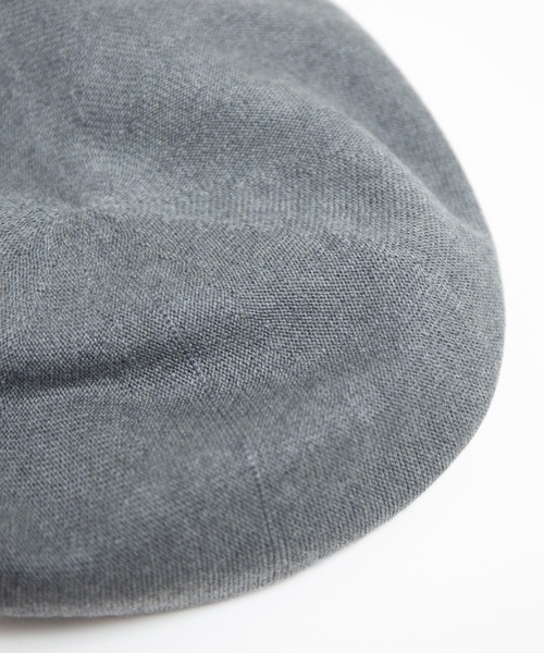 RACAL(ラカル)の「Organic Cotton Thermo Knit Beret / オーガニックコットンサーモニットベレー(ハンチング/ベレー帽・メンズ・ブラック/グレー/ネイビー・LARGE/MEDIUM)」の14枚目の写真