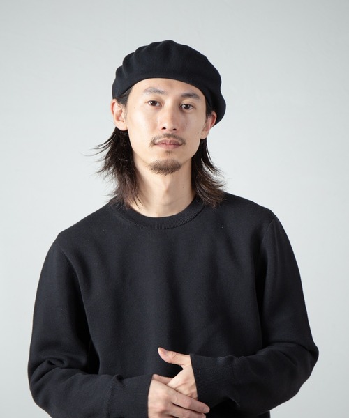 RACAL(ラカル)の「Organic Cotton Thermo Knit Beret / オーガニックコットンサーモニットベレー(ハンチング/ベレー帽・メンズ・ブラック/グレー/ネイビー・LARGE/MEDIUM)」の15枚目の写真