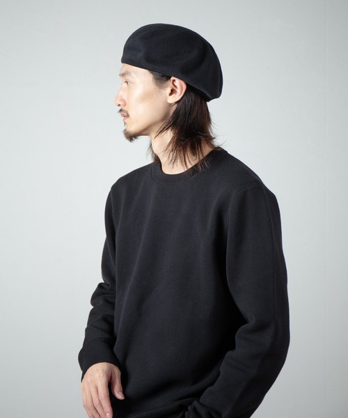 RACAL(ラカル)の「Organic Cotton Thermo Knit Beret / オーガニックコットンサーモニットベレー(ハンチング/ベレー帽・メンズ・ブラック/グレー/ネイビー・LARGE/MEDIUM)」の18枚目の写真