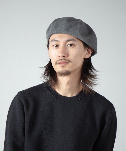 RACAL(ラカル)の「Organic Cotton Thermo Knit Beret / オーガニックコットンサーモニットベレー(ハンチング/ベレー帽・メンズ・ブラック/グレー/ネイビー・LARGE/MEDIUM)」の21枚目の写真