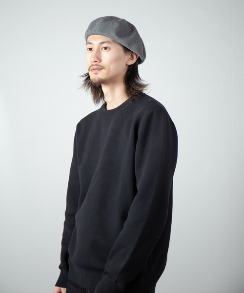 RACAL(ラカル)の「Organic Cotton Thermo Knit Beret / オーガニックコットンサーモニットベレー(ハンチング/ベレー帽・メンズ・ブラック/グレー/ネイビー・LARGE/MEDIUM)」の22枚目の写真