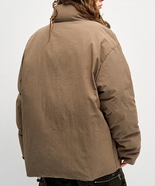 rehacer(レアセル)の「rehacer : Ripstop Slash Down Jacket(ダウンジャケット/コート・メンズ・ブラウン/ブラック・MEDIUM/LARGE/X-LARGE)」の11枚目の写真