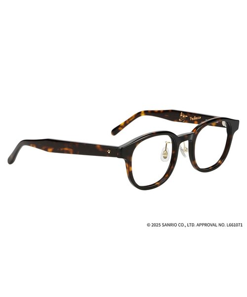 Zoff｜はぴだんぶい 【ポチャッコ モデル】 ウェリントン型