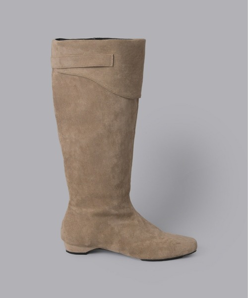 Olu.（オルドット）の「スエードウエスタンブーツ（ブーツ・レディース・ベージュ・39/35/37）」の10枚目の写真