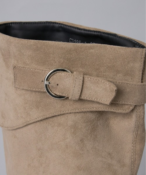 Olu.（オルドット）の「スエードウエスタンブーツ（ブーツ・レディース・ベージュ・39/35/37）」の11枚目の写真