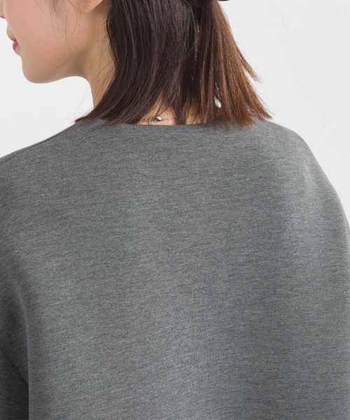 PICCIN PERLA（ピッチンペルラ）の「パールポケットコート（ノーカラーコート・レディース・ブラック/チャコールグレー/ネイビー/オフホワイト・M）」の15枚目の写真