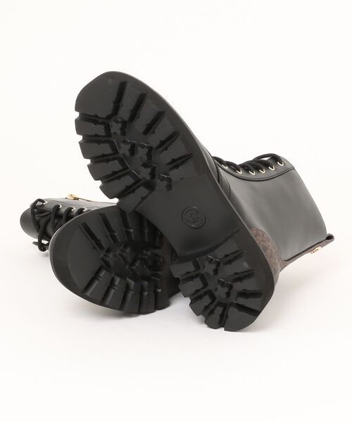MICHAEL KORS(マイケルコース)の「FLAT WEISS COMBAT BOOTIE ブーティ(ブーツ・レディース・ブラック系その他・5.5/6/6.5/7/7.5/8/8.5/9/5)」の3枚目の写真