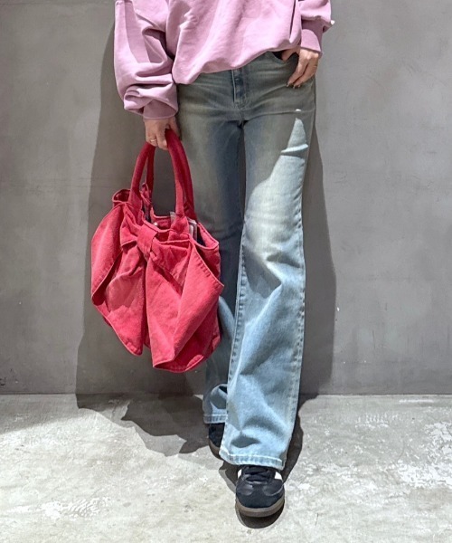 sayu@さま専用　　　　【DIESEL】フレアデニム　ピンクW26コーデュロイ sayu@さま専用 【DIESEL】フレアデニム ピンクW26コーデュロイ