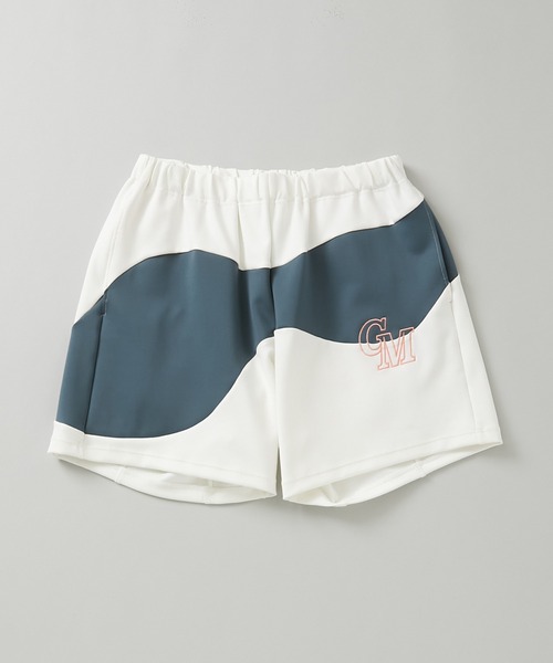 GUACAMOLE(ガカモレ)の「WAVY PANELING SHORT(Tシャツ/カットソー・メンズ・ホワイト系その他・MEDIUM/SMALL/LARGE/X-LARGE)」の1枚目の写真