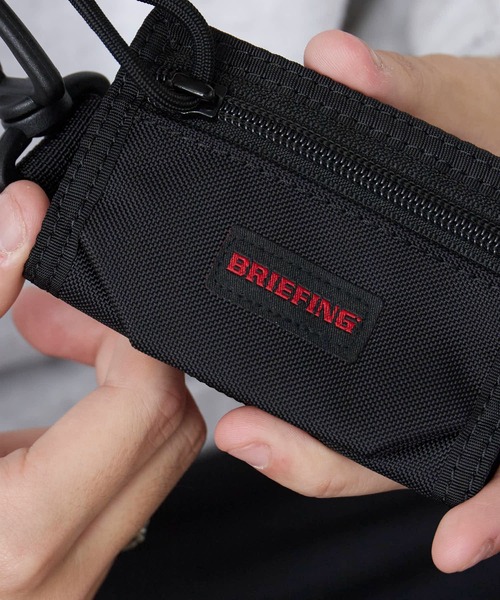 BRIEFING/ブリーフィング TRIFOLD WALLET BLLST ブランドロゴ