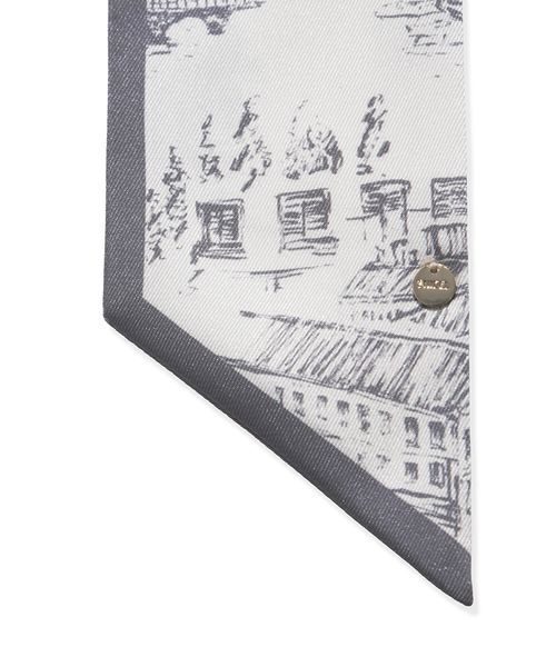 SNIDEL(スナイデル)の「オリジナル柄スカーフ(バンダナ/スカーフ・レディース・ラベンダー/アイボリー・F)」の9枚目の写真