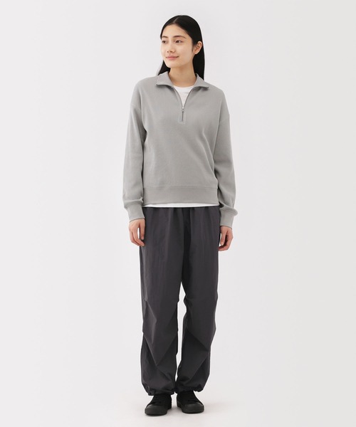 無印良品(ムジルシリョウヒン)の「婦人 ユーティリティーイージーワイドパンツ(その他パンツ・レディース・ダークグレー/カーキ系/ブラック/アイボリー・S/M/L/XL)」の15枚目の写真