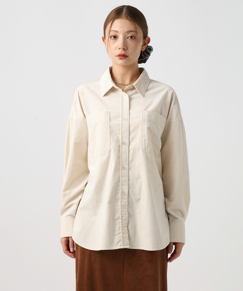 セール】2WAYコーデュロイシャツ（シャツ/ブラウス）｜BAYFLOW