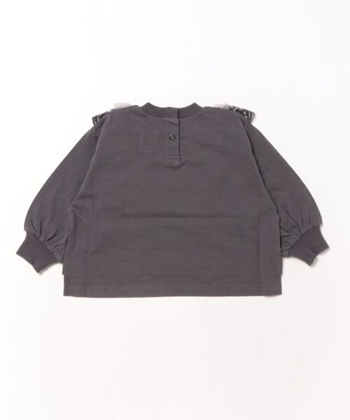 Ocean&Ground（オーシャン&グラウンド）の「レースリメイクＴシャツ（Tシャツ/カットソー・キッズ・オフホワイト/チャコール/レッド・100/140/130/95/90/80/120/110）」の19枚目の写真