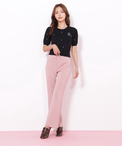 JILL by JILL STUART(ジルバイジルスチュアート)の「◇バックリボンフレアパンツ(その他パンツ・レディース・ブラック/グレー/ピンク・FREE)」の19枚目の写真