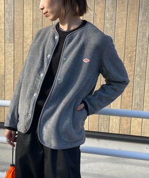 DANTON ダントン ノーカラー ウールモッサ ジャケット コート サイズ40 楽天市場】ダントン DANTON ウールライトパイル ノーカラー