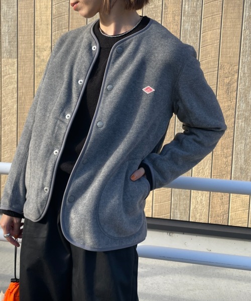 DANTON（ダントン）の「[DANTON/ダントン] フリースノーカラー