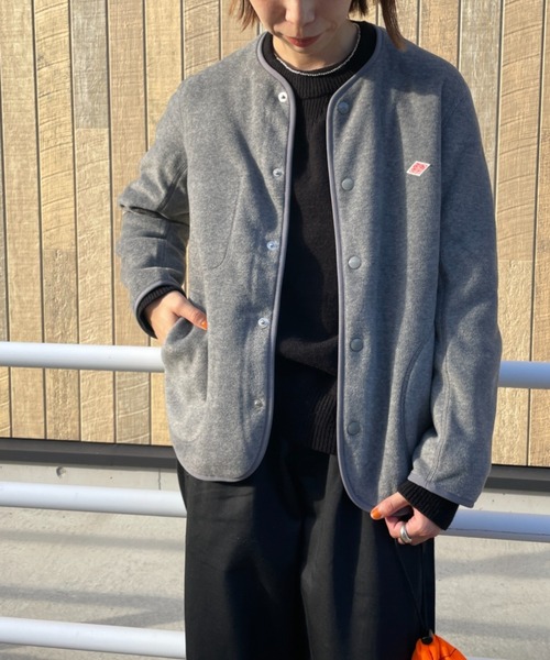 DANTON（ダントン）の「[DANTON/ダントン] フリースノーカラー