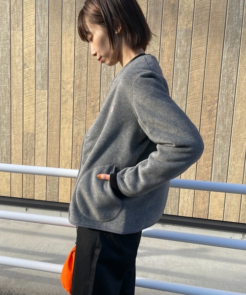 DANTON（ダントン）の「[DANTON/ダントン] フリースノーカラー