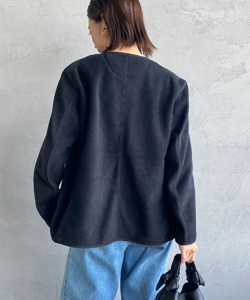 DANTON ダントン フリースノーカラー ジャケット サイズ36 DANTON（ダントン）の「[DANTON/ダントン] フリースノーカラー