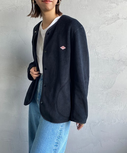 DANTON（ダントン）の「[DANTON/ダントン] フリースノーカラー