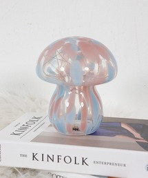 emesuelee（エメスーリー）の「キノコ ガラスライト（照明）」