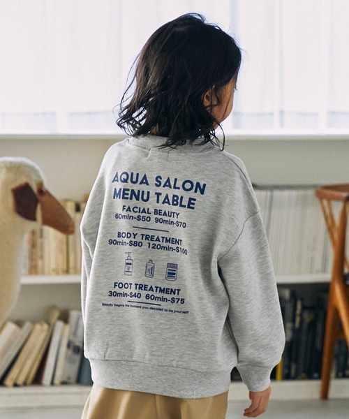 GENERATOR（ジェネレーター）の「GENERATOR/ジェネレーター AQUASALON トレーナー（スウェット・キッズ・トップグレー/ブラック/アイボリー・XL/L/M）」の3枚目の写真