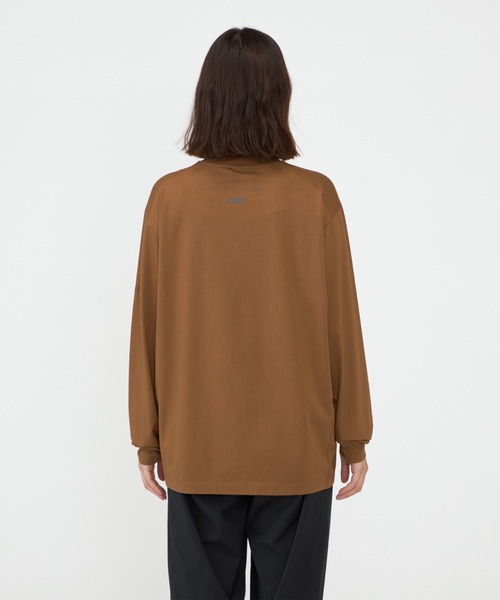 KEEN(キーン)の「Us4 HARVEST NATURE LIVES LS TEE /アスフォー ハーベスト ネイチャー リブズ ロングスリーブ ティー(Tシャツ/カットソー・レディース・チョコ・S/M/L/XL)」の5枚目の写真