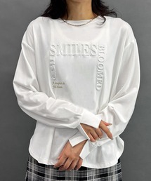 NICOLE white | ロゴロングTシャツ(Tシャツ/カットソー)