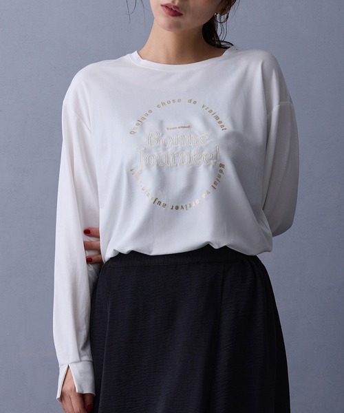 V TWELVE レディースシャツ M ホワイト WOMEN コンビネーションニットポロシャツ ホワイト