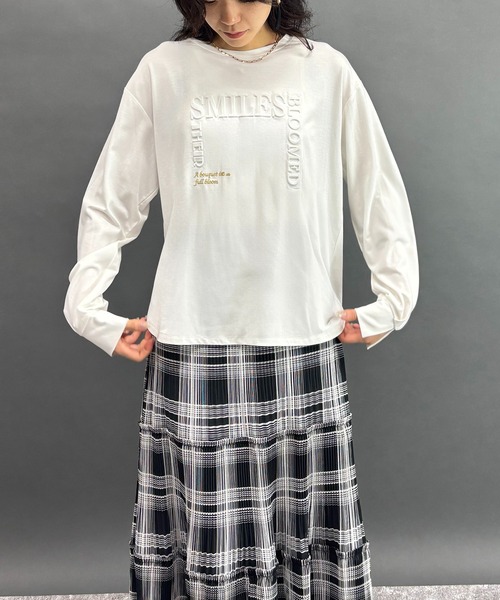 セール】ロゴロングTシャツ（Tシャツ/カットソー）｜NICOLE