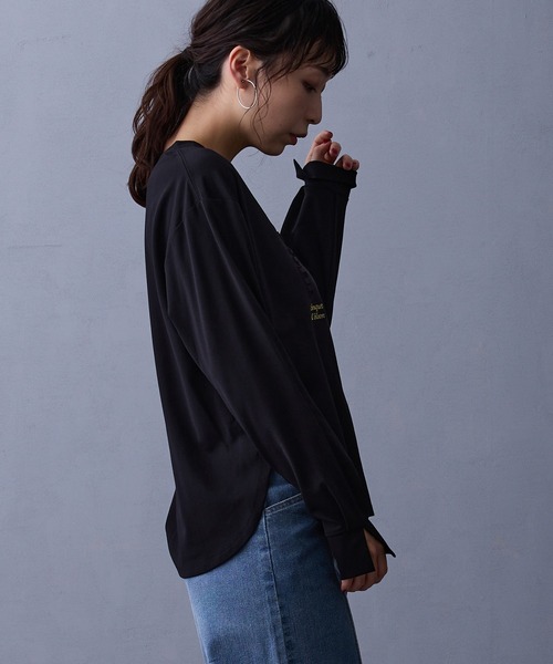 セール】ロゴロングTシャツ（Tシャツ/カットソー）｜NICOLE