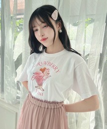 F i.n.t | ストロベリーパフェプリントTシャツ/SweetsCollection(Tシャツ/カットソー)
